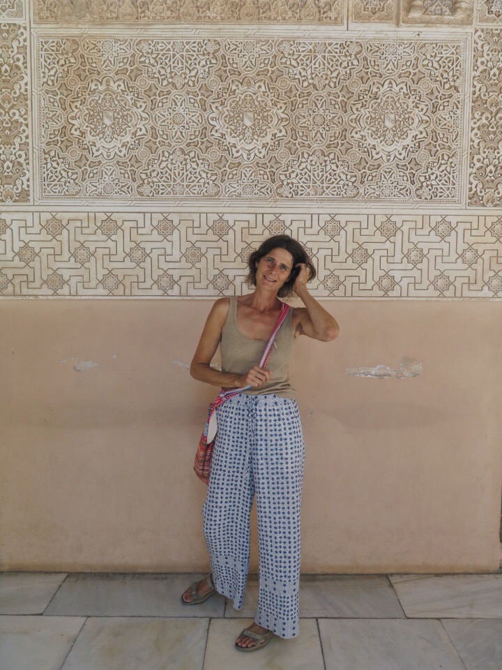 Dorte Schou i Alhambra